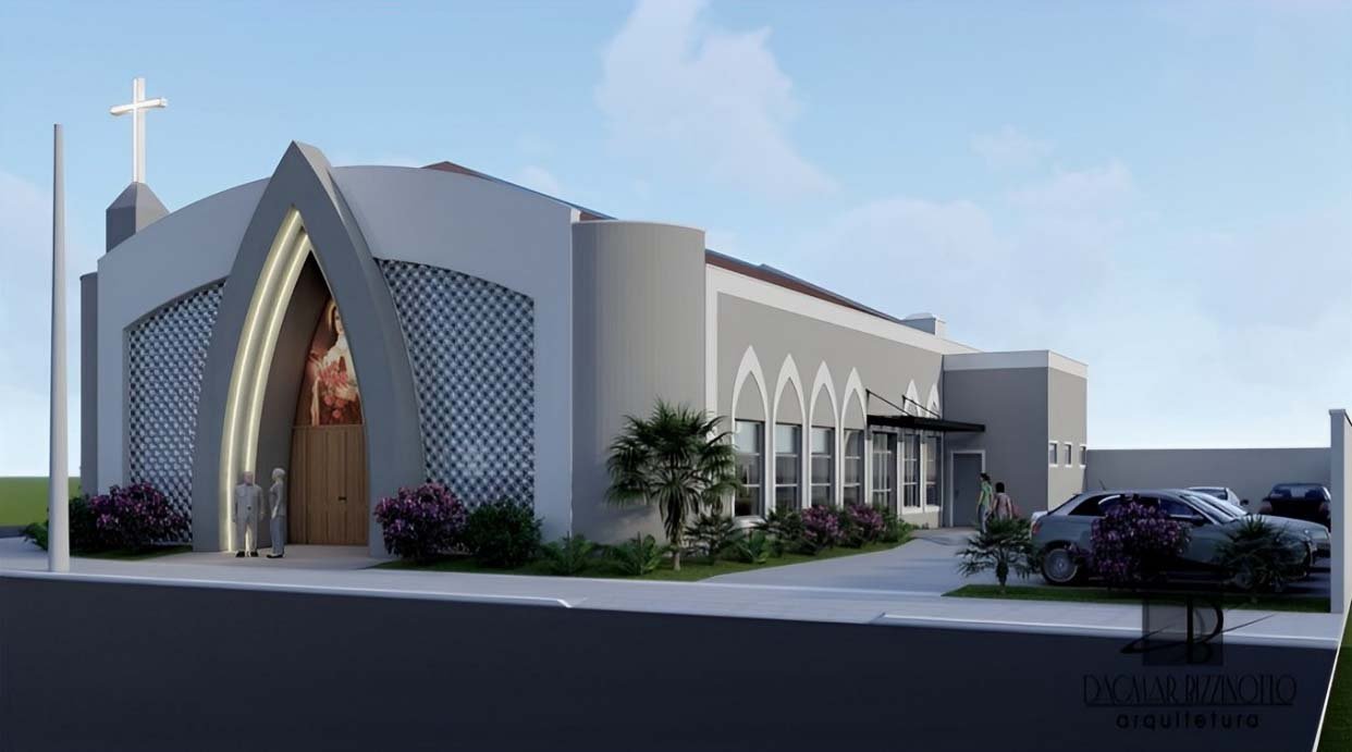 Construção da Igreja Santa Teresinha