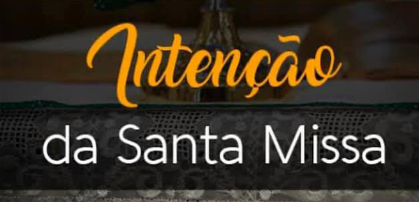 Intenções de Missa